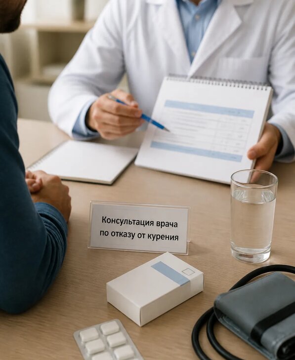 Консультация врача по отказу от курения для взрослых в Приморско-Ахтарске